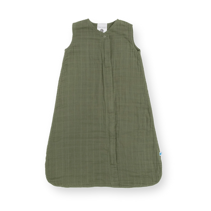 Little Unicorn Cotton Muslin Sleep Bag - Fern