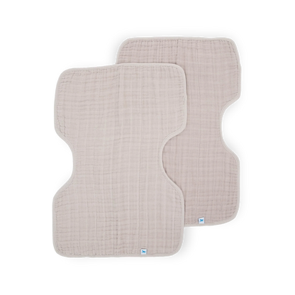 Little Unicorn Cotton Muslin Burp Cloth 2 Pack - Porpoise