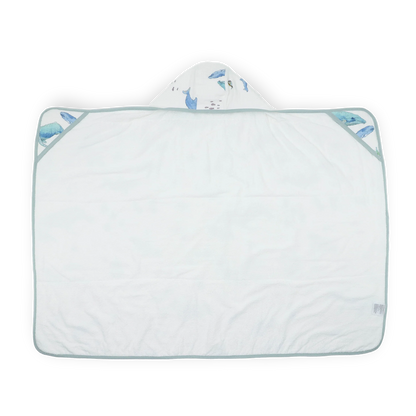 Little Unicorn Toddler Hooded Towel - Whales