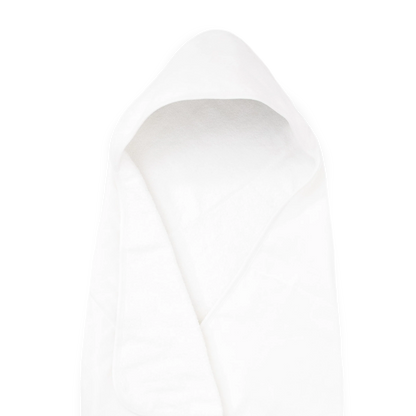 Little Unicorn Infant Hooded Towel - White