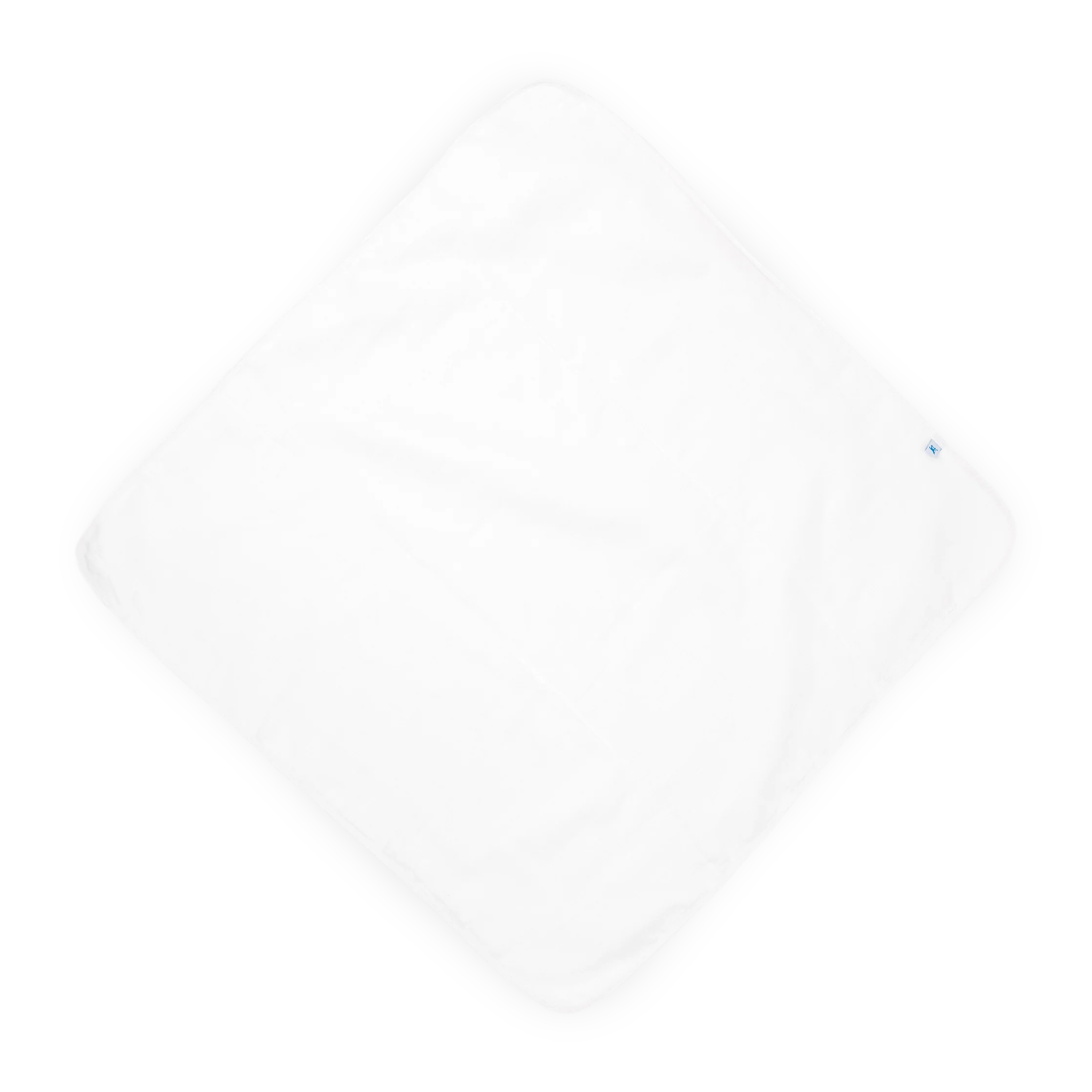 Little Unicorn Infant Hooded Towel - White