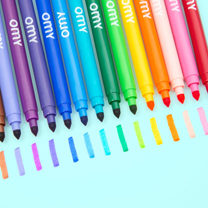 Omy 16 Ultra Washable Markers