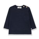 1+ in the Family Unai Long Sleeve Top - Navy