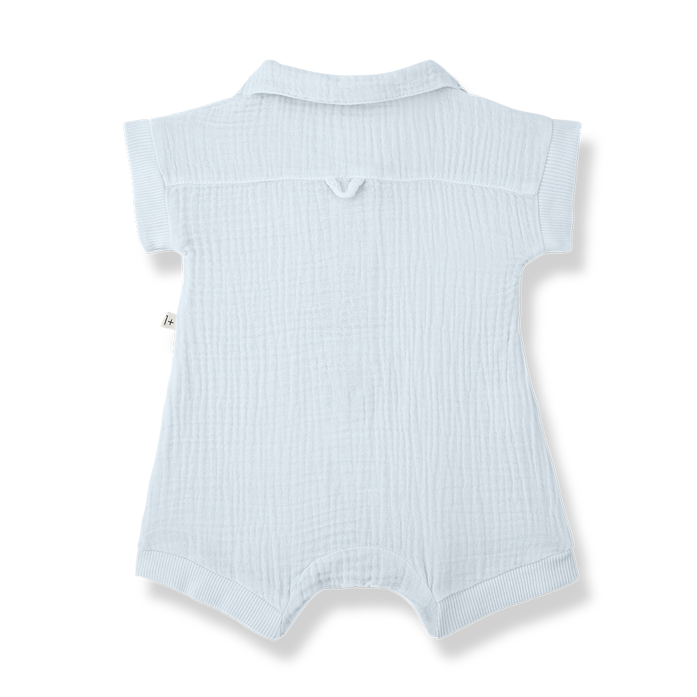 1 + In The Family Vittorio Jumpsuit - Misty-blue