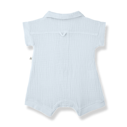 1 + In The Family Vittorio Jumpsuit - Misty-blue