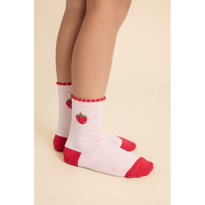 Flöss Vibe Socks 2 Pack - Glitter Berry 2 Pack