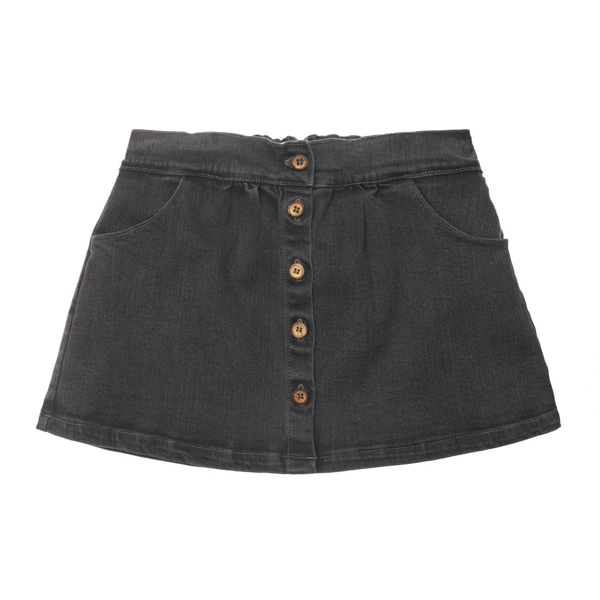 Tocoto Vintage Black Denim Skirt – Dreams of Cuteness