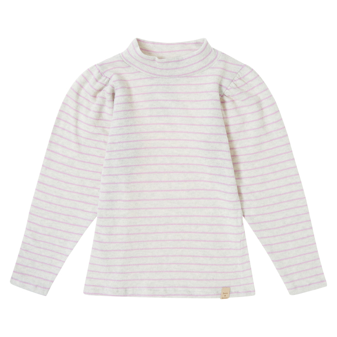 Tocoto Vintage Turtleneck Blouse Stripes