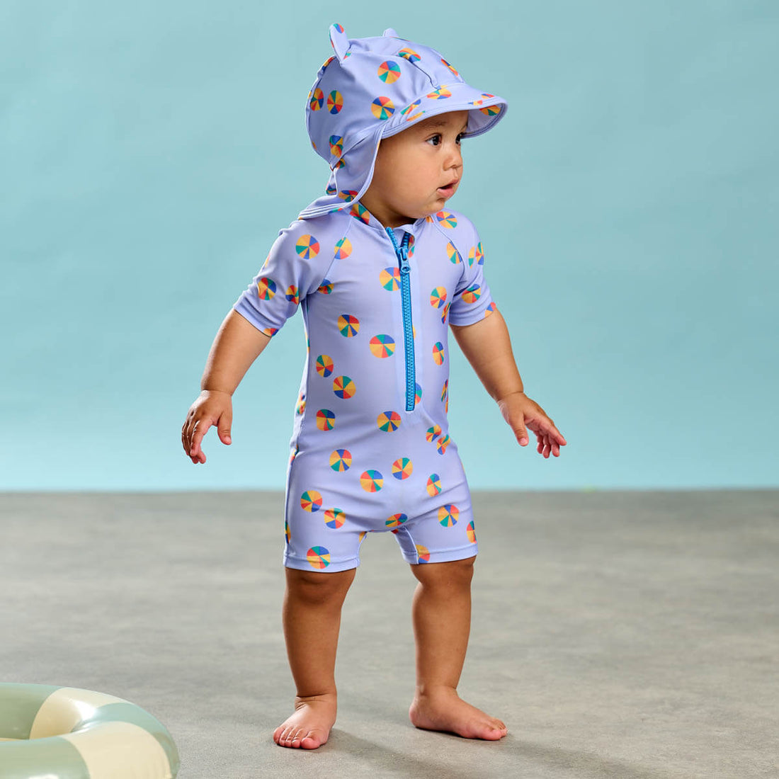 Bonnie Mob Baby Whitesands UV Rash Suit - Beachball