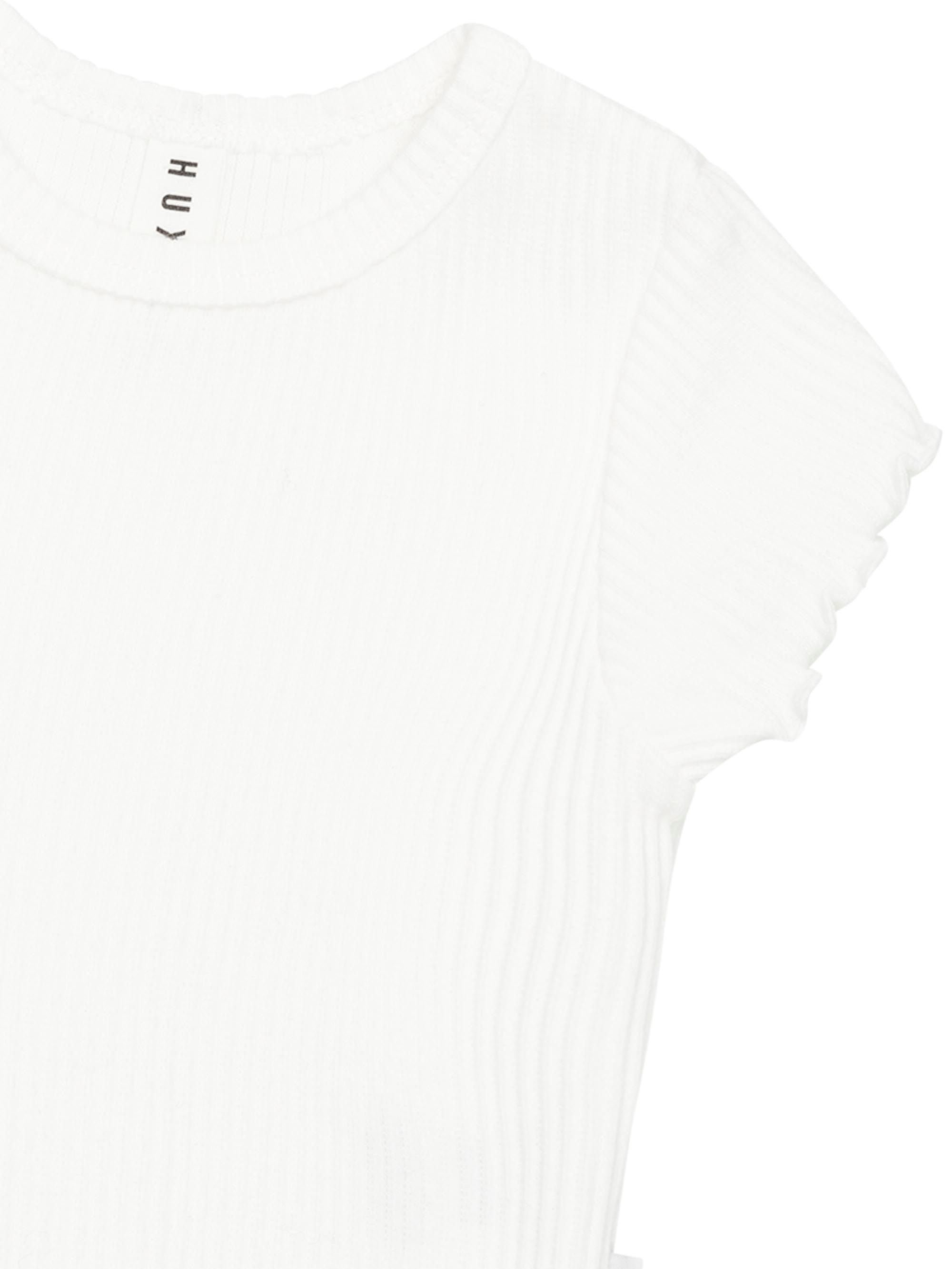 Huxbaby Almond Milk Rib Tee - Almond Milk