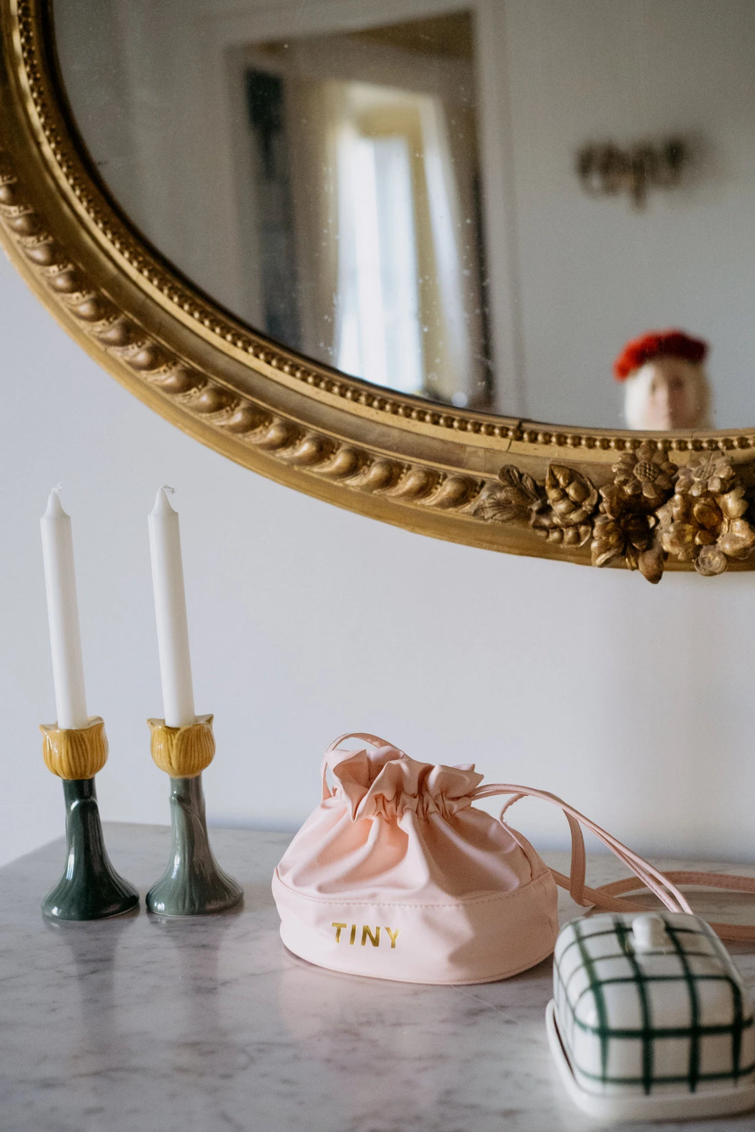 Tiny Cottons Solid Bucket Bag - Wild Rose