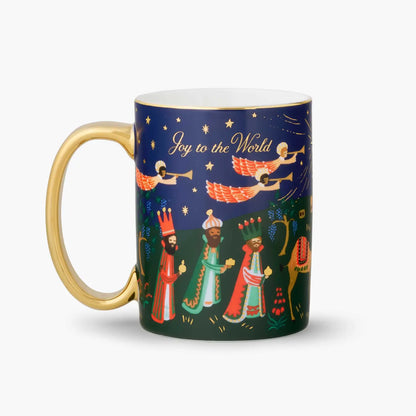 Rifle Paper Co. Porcelain Mug - Nativity Scene