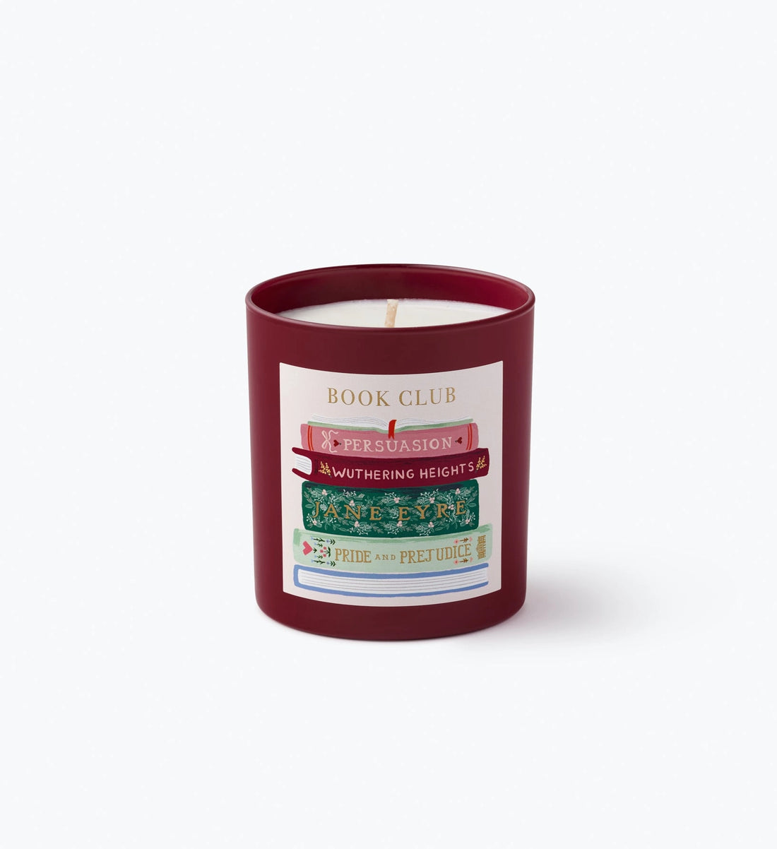 Rifle Paper Co. 9.5 oz Glass Candle - Ladies Night Book Club