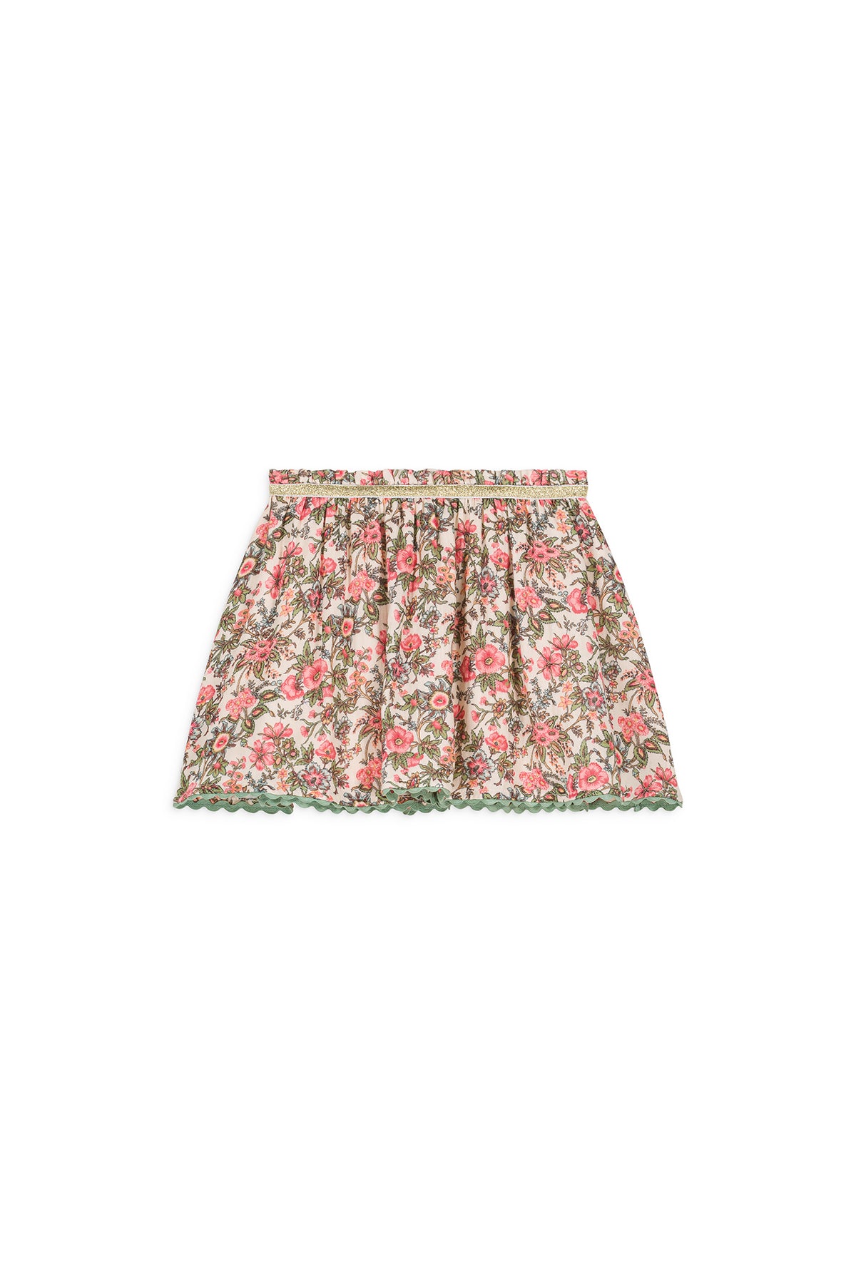 Louise Misha Cephee Skirt - Ivory Enchanted Fields