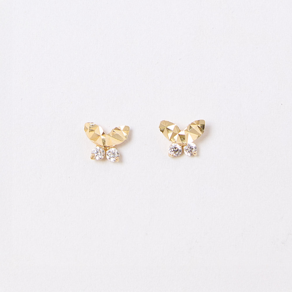 Dalbit NYC Butterfly Studs - 14k solid gold