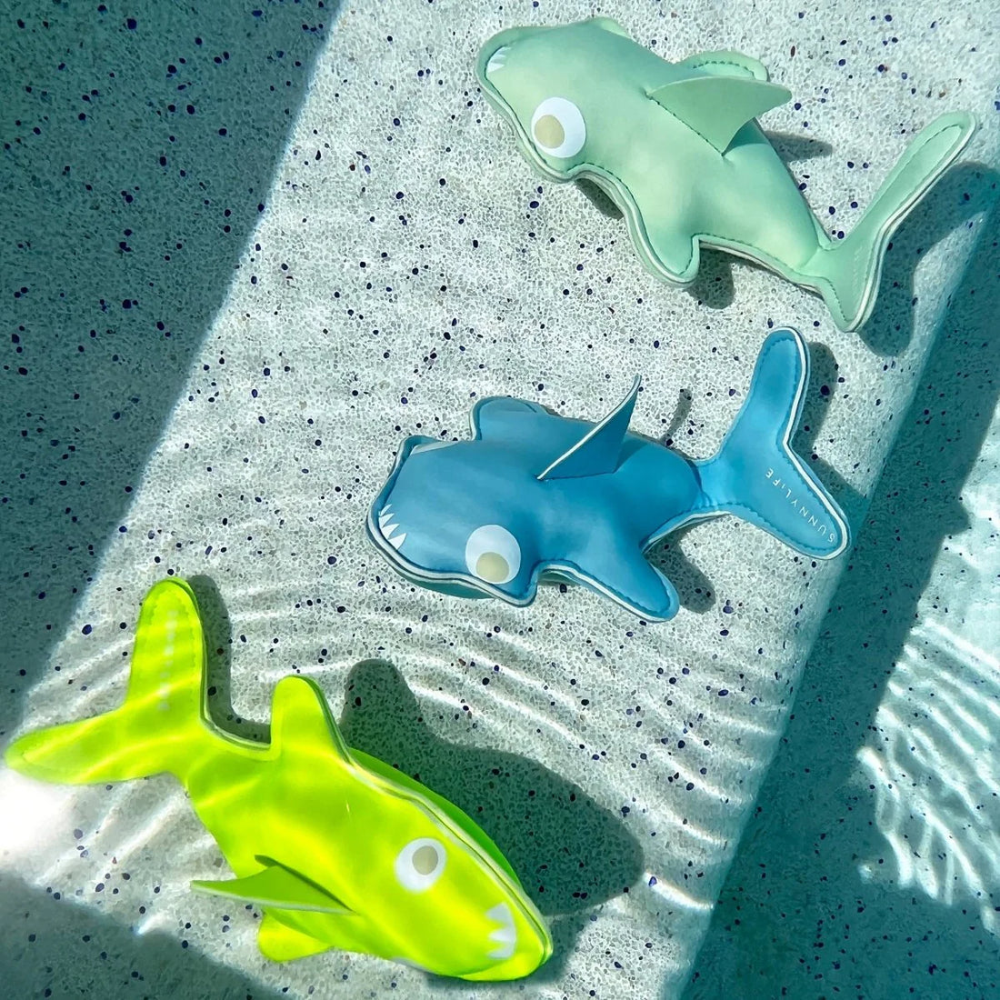 Sunny Life Dive Buddies Salty The Shark - Multi Set of 3