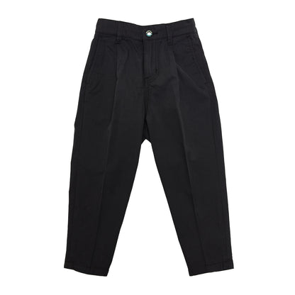 Scotch &amp; Soda Boys Loose Tapered Fit Cotton Chino - Antra