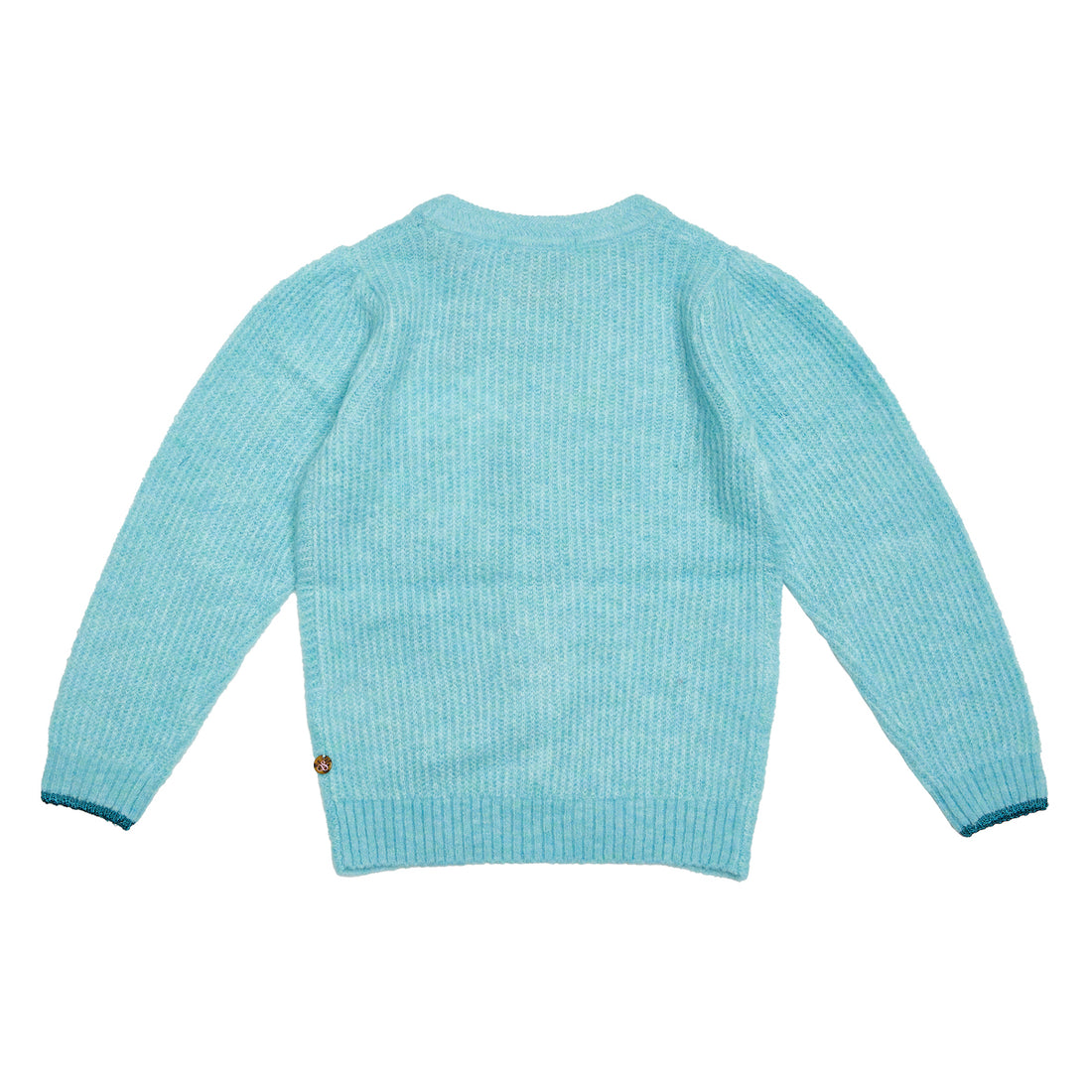 Scotch & Soda Girls Relaxed Fit Knotted Pullover - Blue Mel