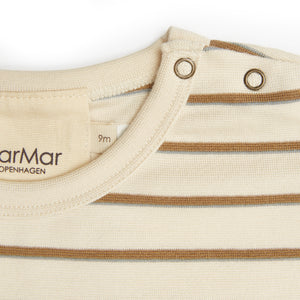 MarMar Copenhagen Tajco Long Sleeve Tee - Tan Stripe