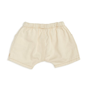 Tocoto Vintage Baby Twill Shorts Bermuda Style - Off White