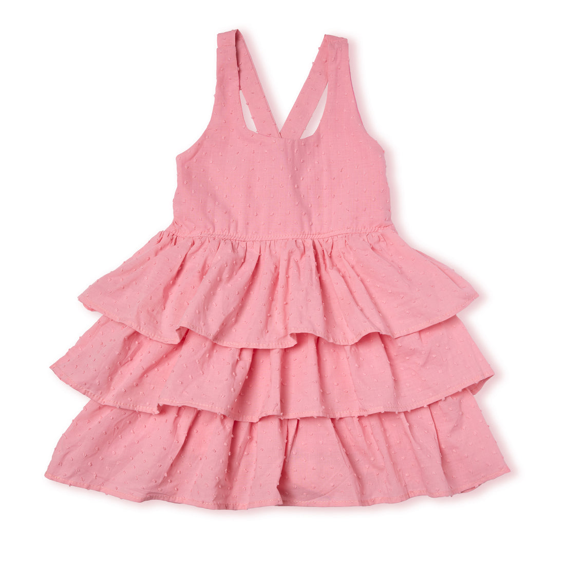 Pepita & Me Plumeti Dress -  Rosado