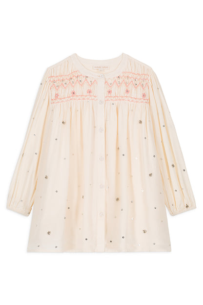 Louise Misha Solene Dress - Cream