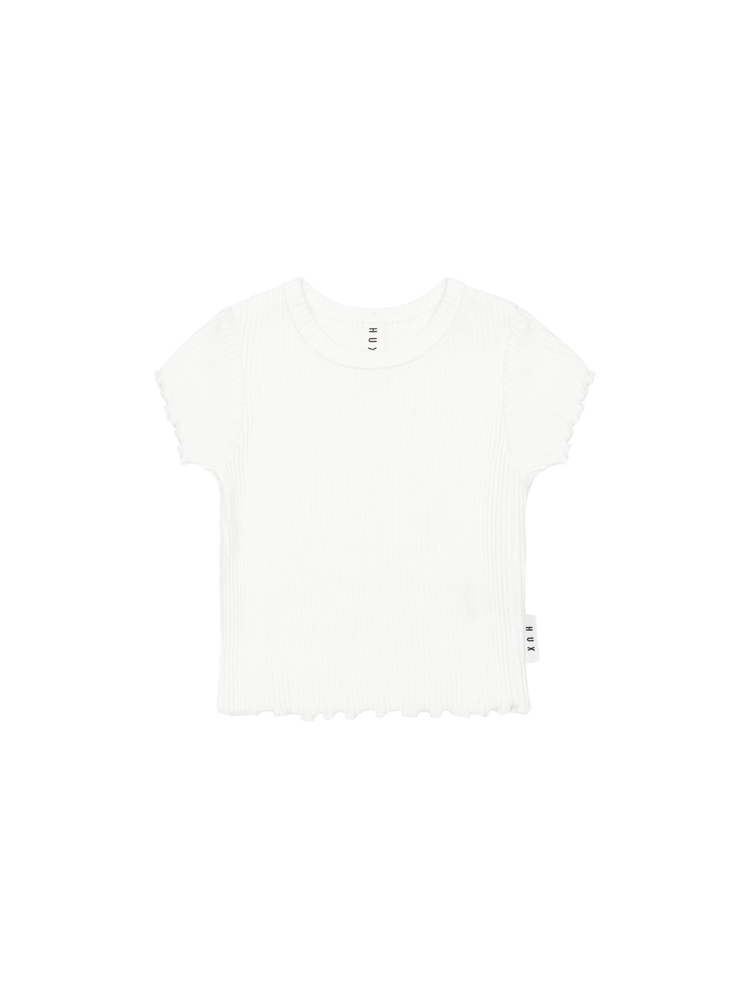 Huxbaby Almond Milk Rib Tee - Almond Milk