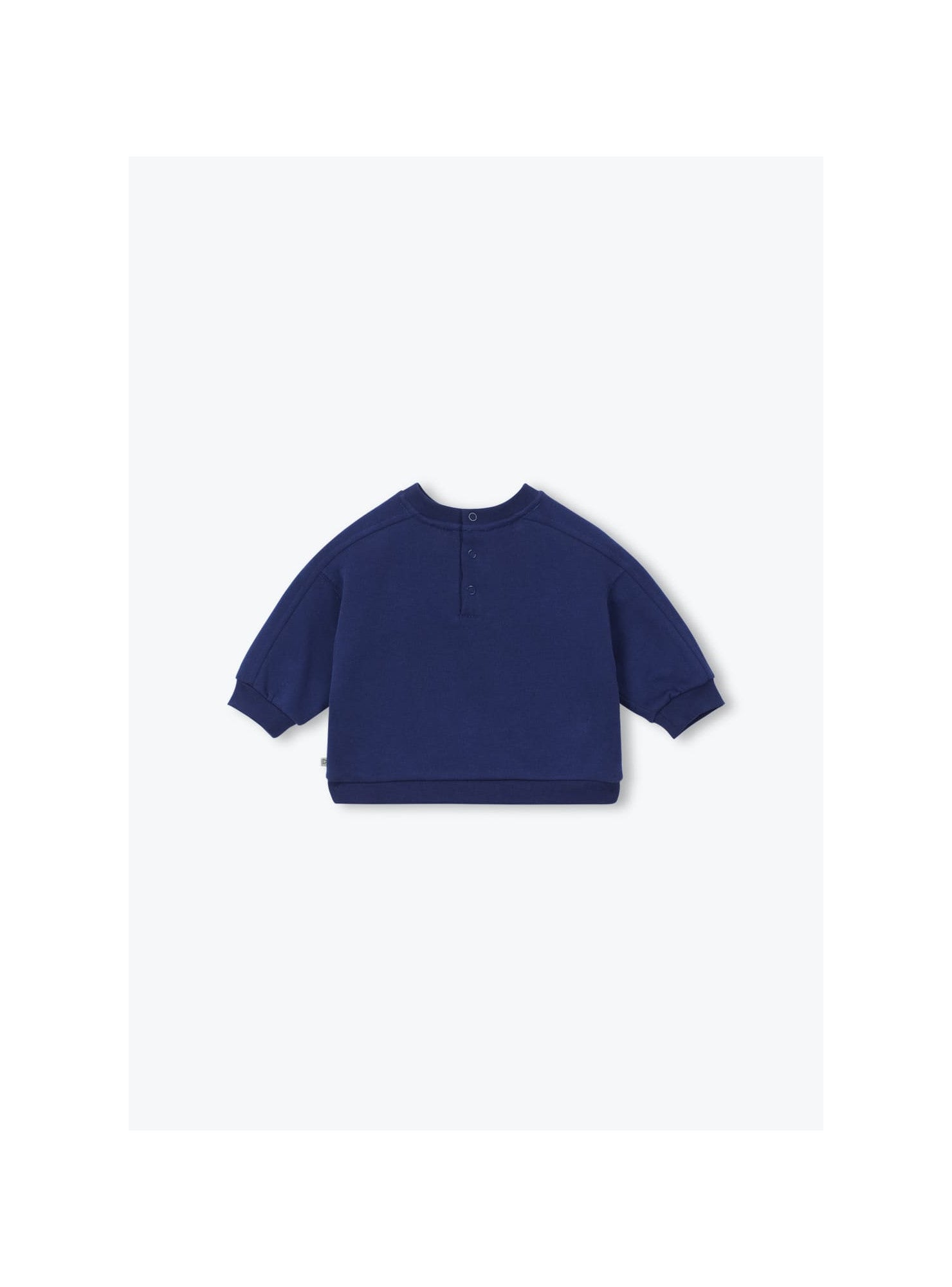 Arsēne et Les Pipelettes Baby Sweatshirt - Bonjour La Vie - Marine