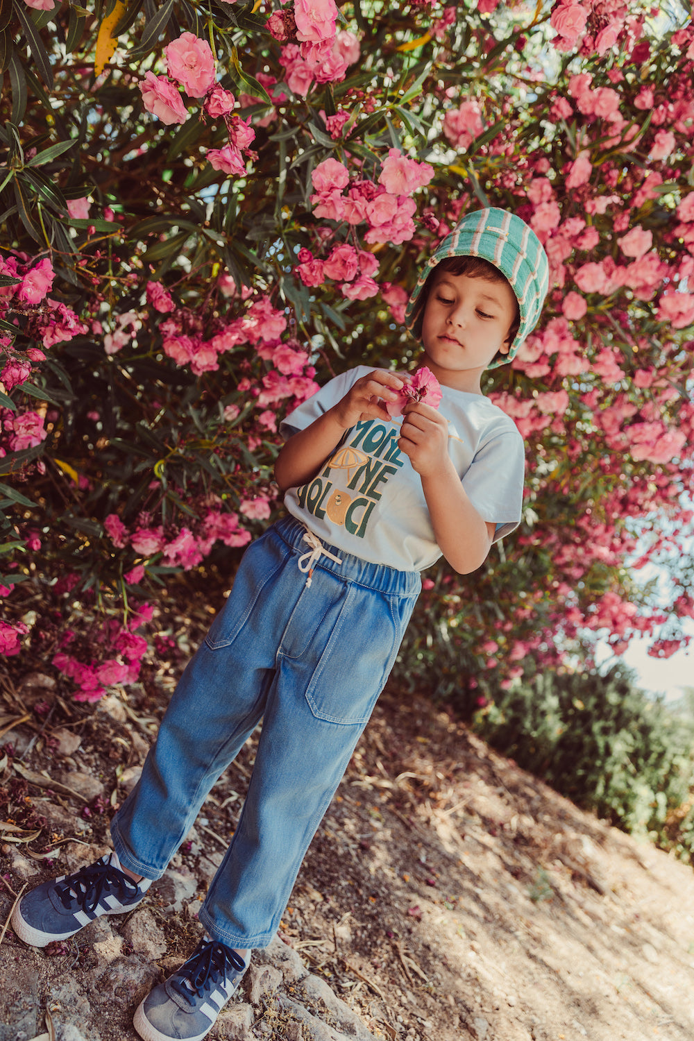 Louise Misha Tayo Tee - Sky Blue