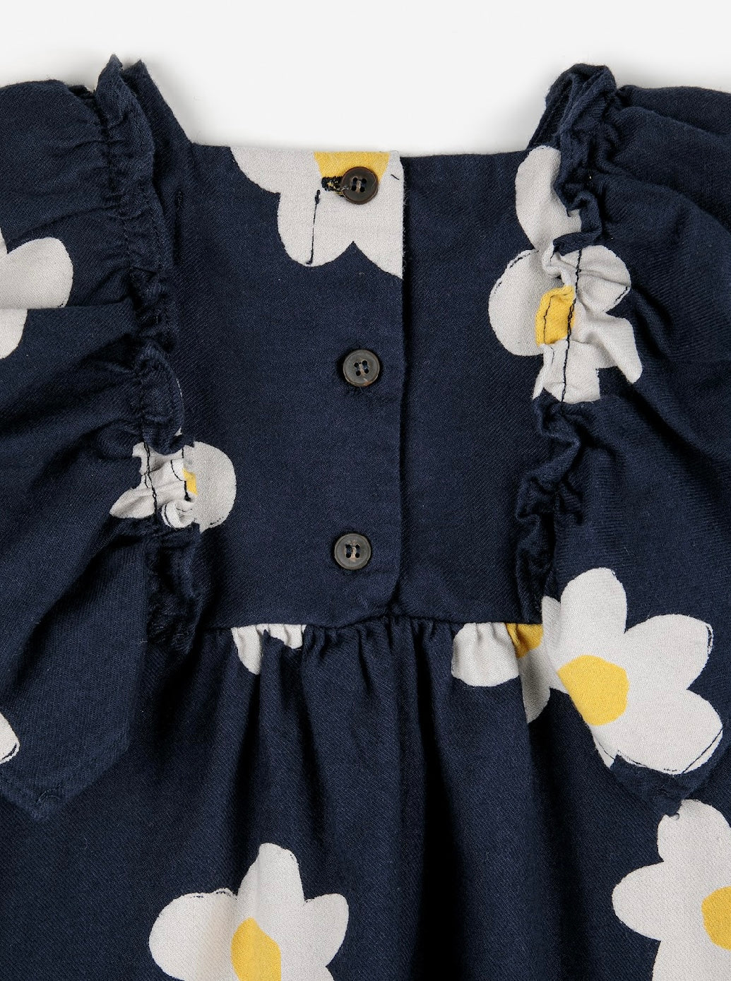 Bobo Choses Baby Big Flowers All Over Ruffle Woven Dress