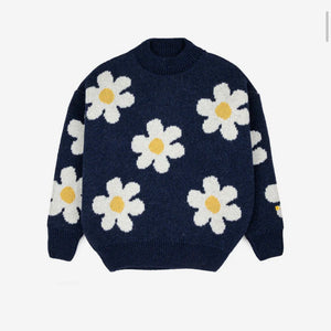 Bobo Choses Big Flower Jacquard All Over Jumper – Dreams of Cuteness