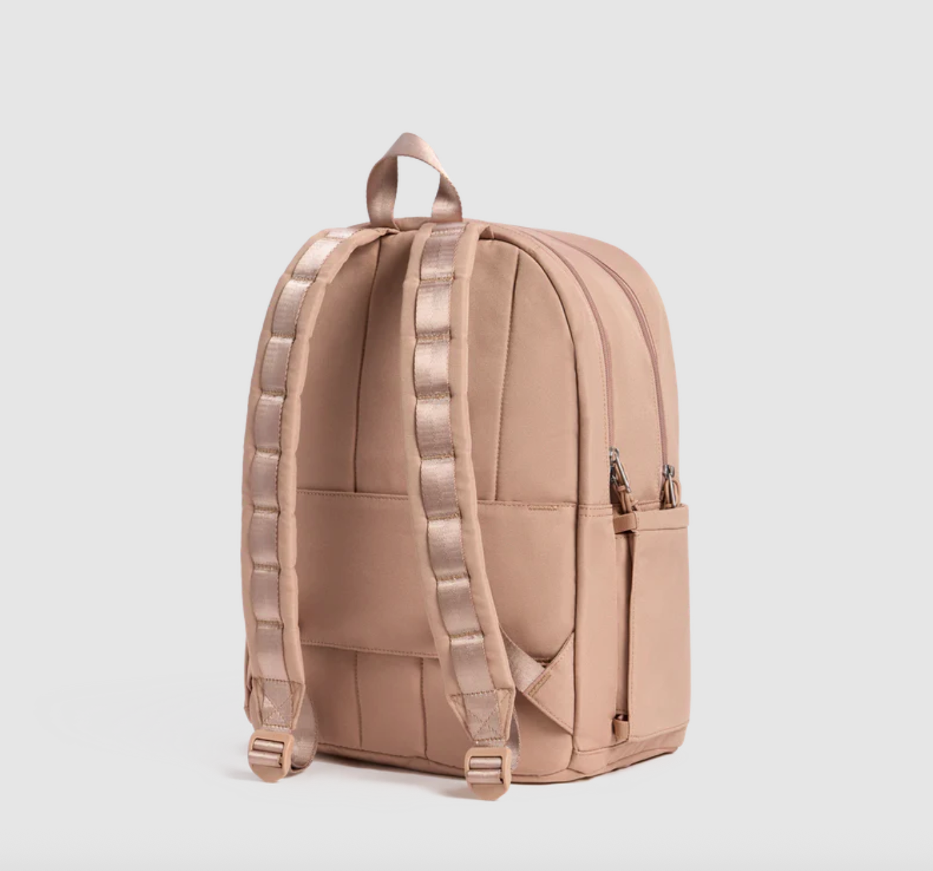 State Bags Kane Double Pocket Backpack - Mocha