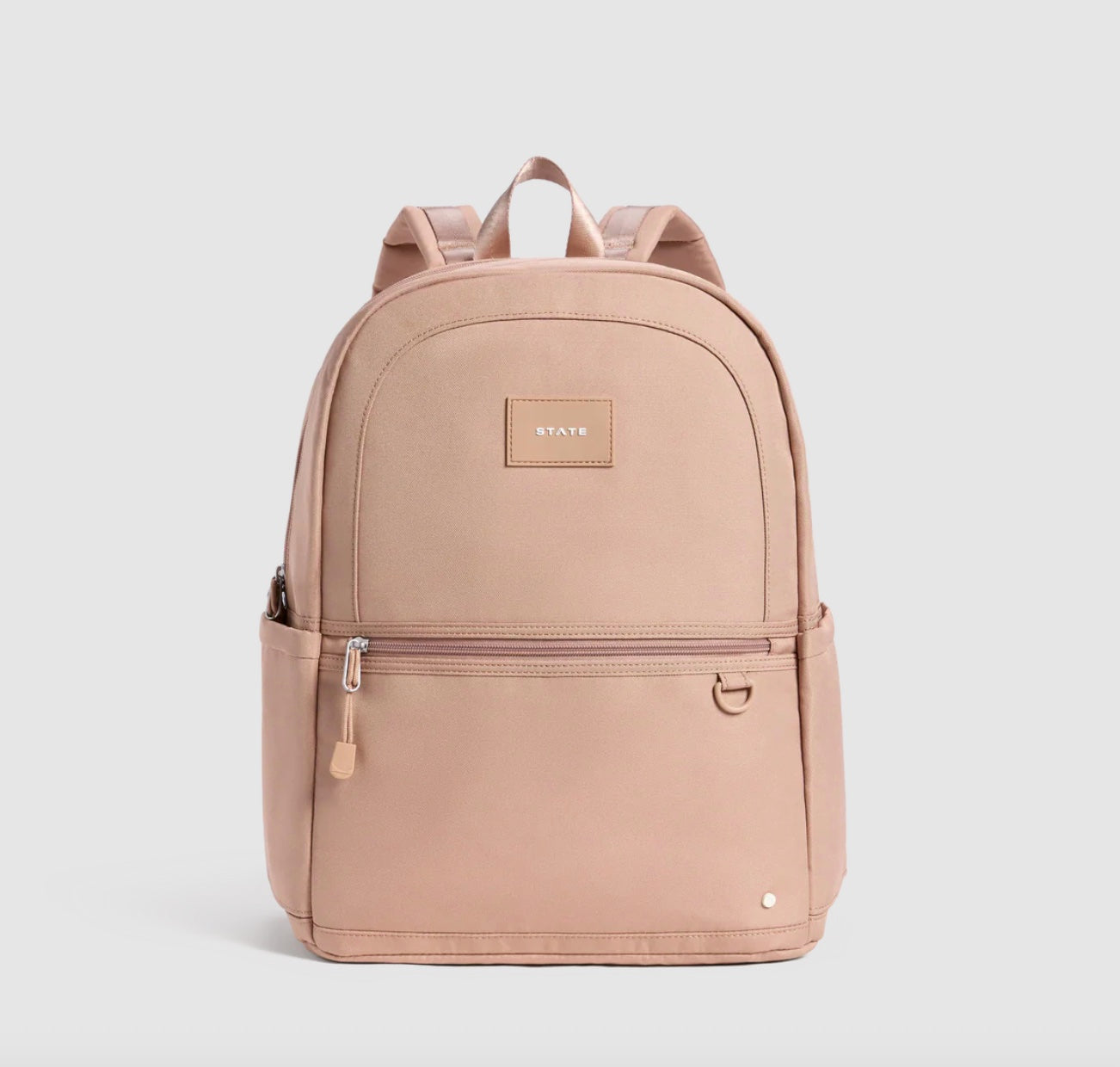 State Bags Kane Double Pocket Backpack - Mocha