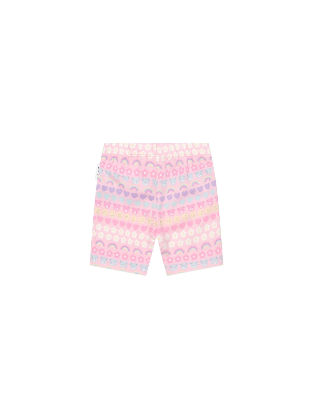 Huxbaby Emoji Rainbow Bike Short - Multi