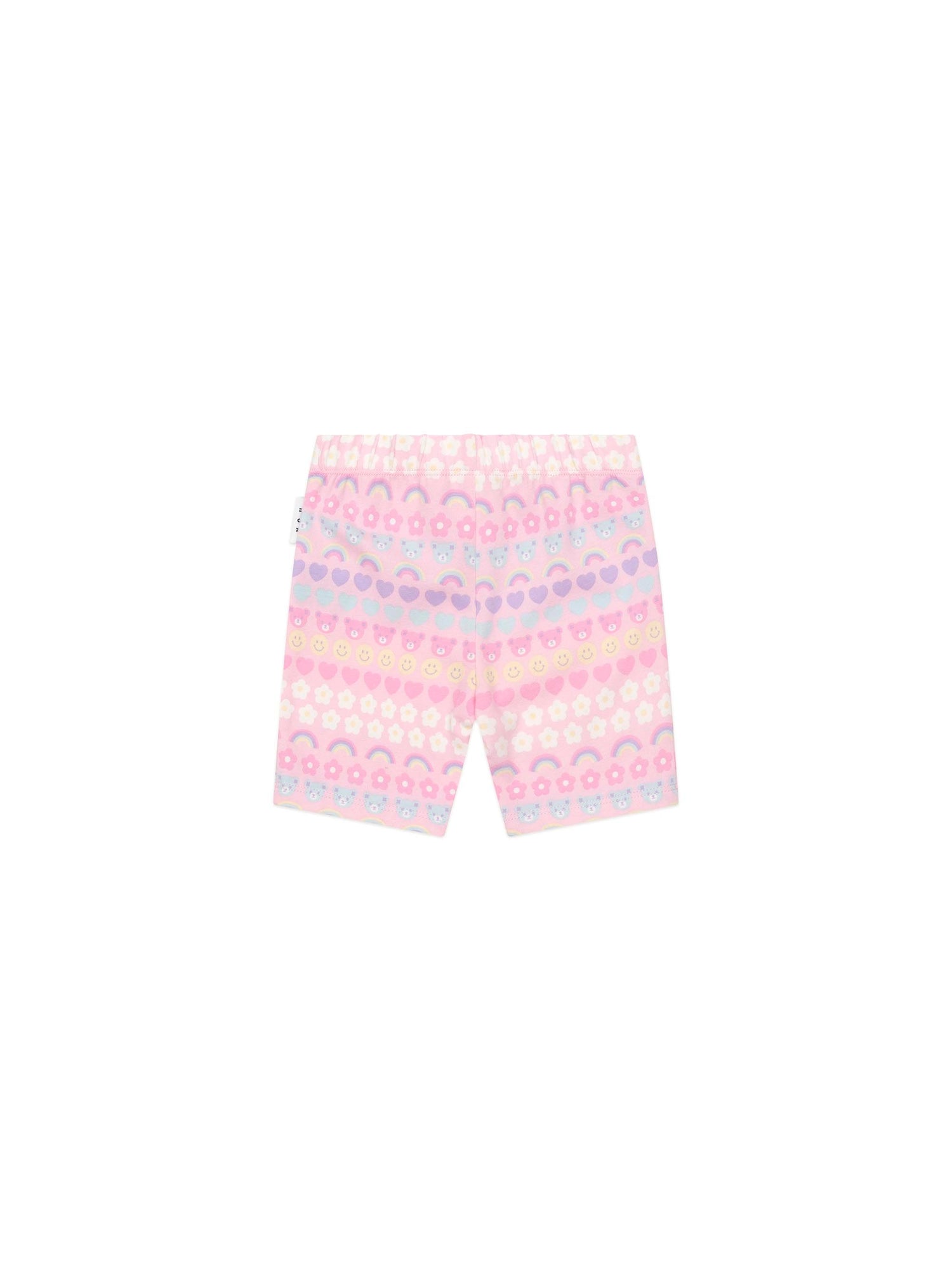 Huxbaby Emoji Rainbow Bike Short - Multi