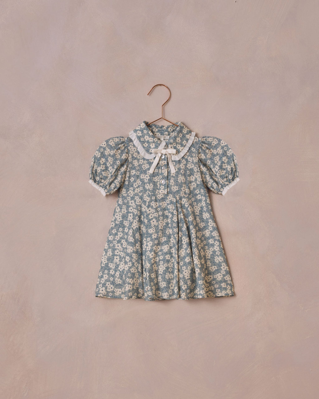 Noralee Sara Dress - Aqua Ditsy