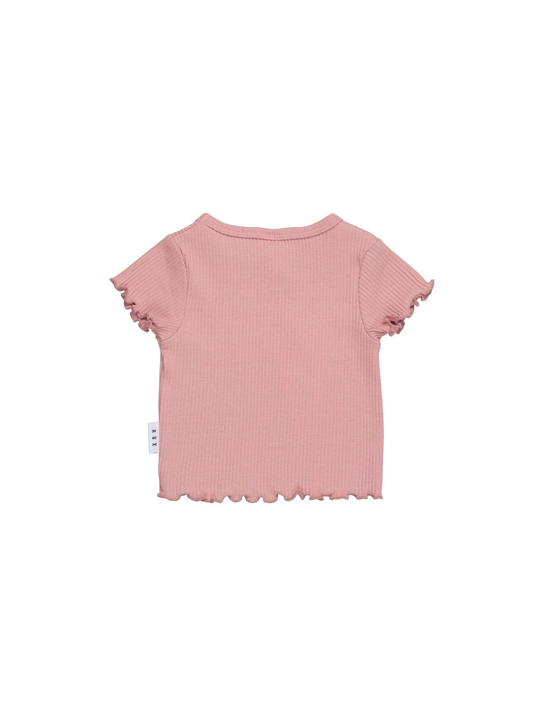Huxbaby Rib Tee - Dusty Rose