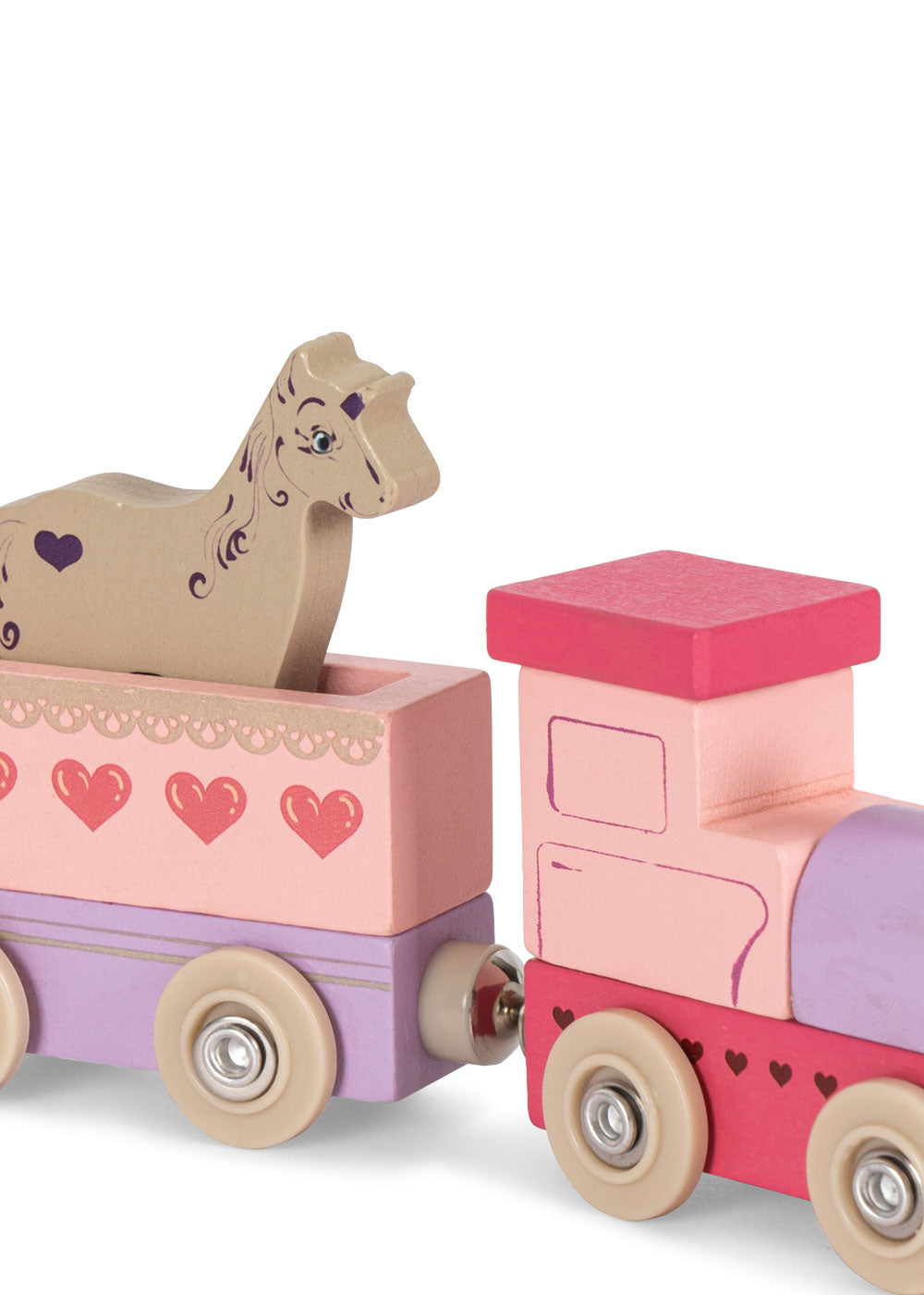 Konges Sløjd Unicorn Train Fsc - Pink