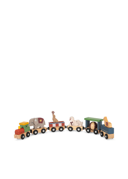 Konges Sløjd Wooden Animal Train Fsc - Multi