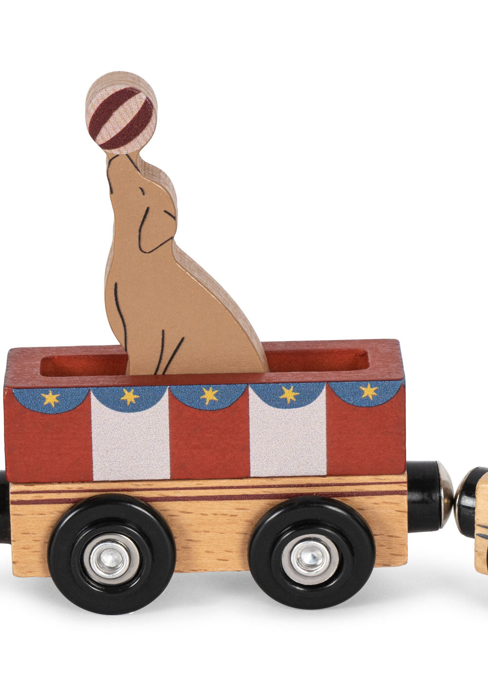 Konges Sløjd Wooden Animal Train Fsc - Multi
