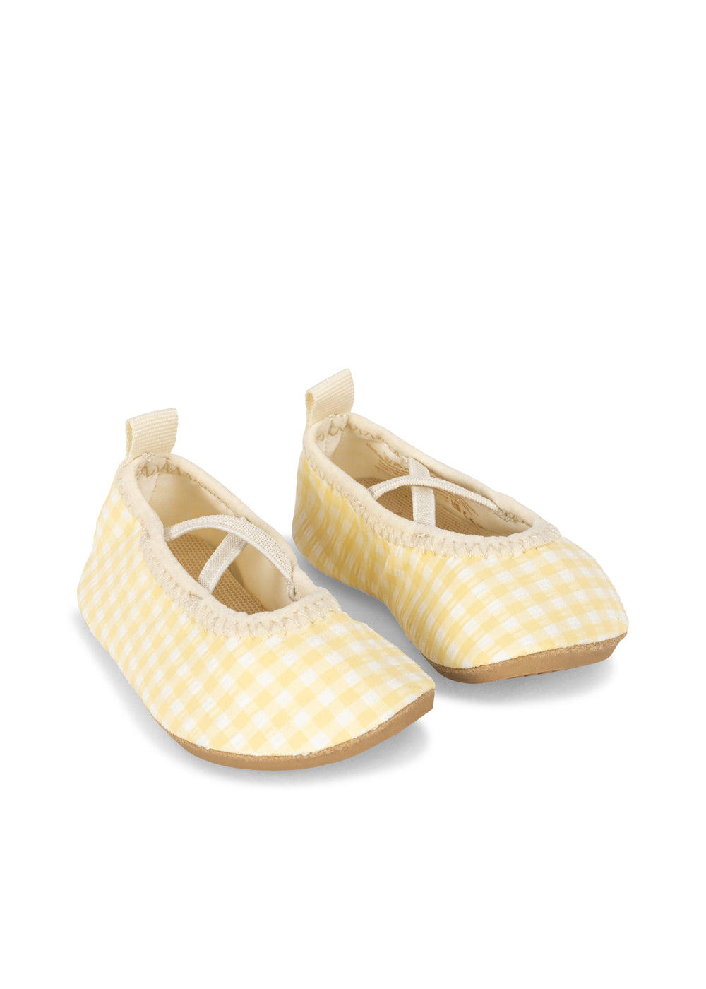 Konges Sløjd Etta Swim Shoes - Banana Almond Check