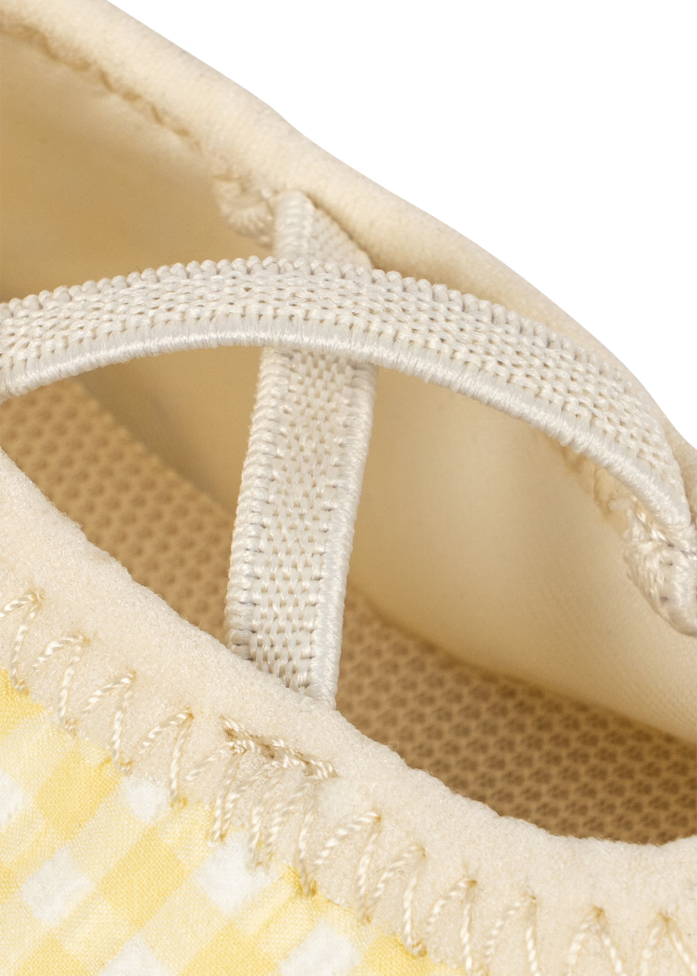 Konges Sløjd Etta Swim Shoes - Banana Almond Check