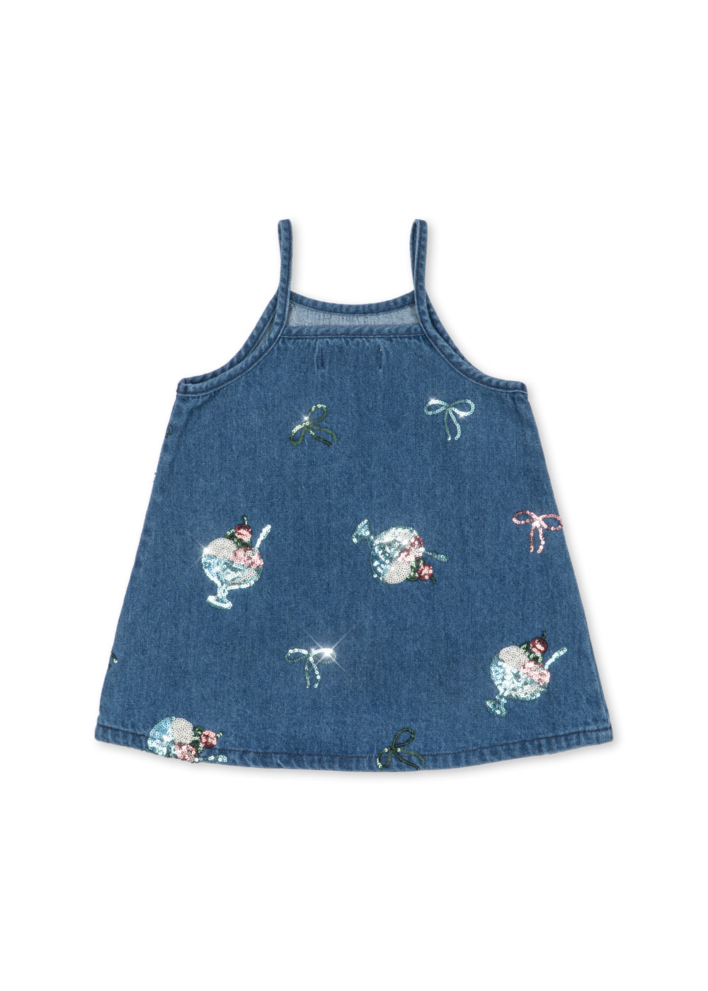 Konges Sløjd Magot Sequin Strap Dress GOTS - Gelato