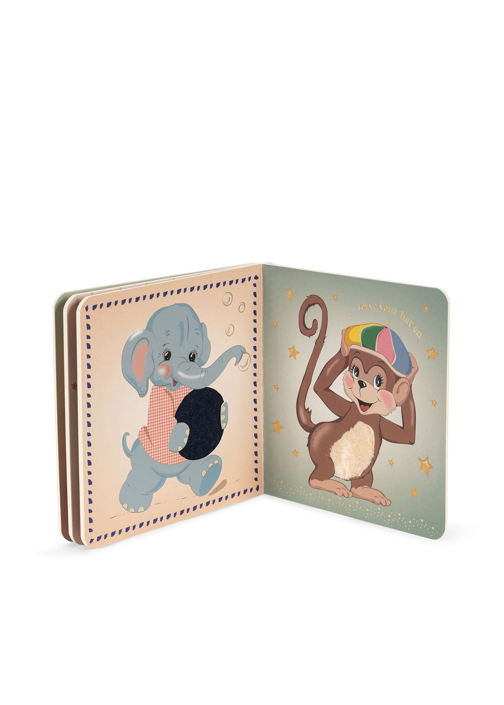 Konges Sløjd Touch and Feel Book FSC - Multi