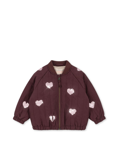 Konges Sløjd Juno Sequin Bomber Jacket - Decadent Chocolate