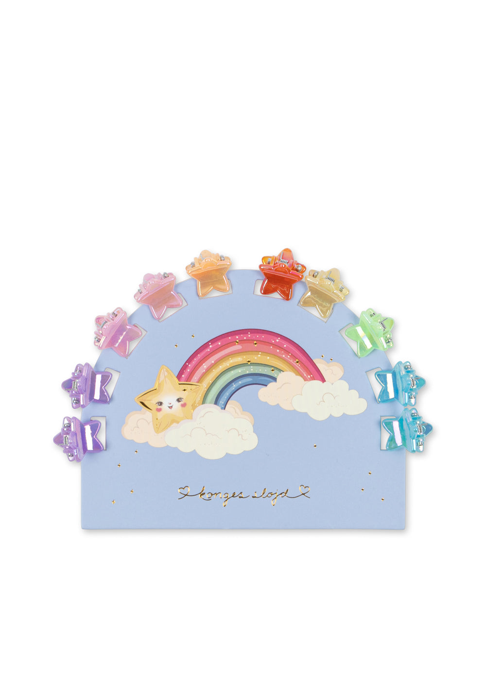 Konges Sløjd 10 Pack Mini Star Hair Claws - Multi
