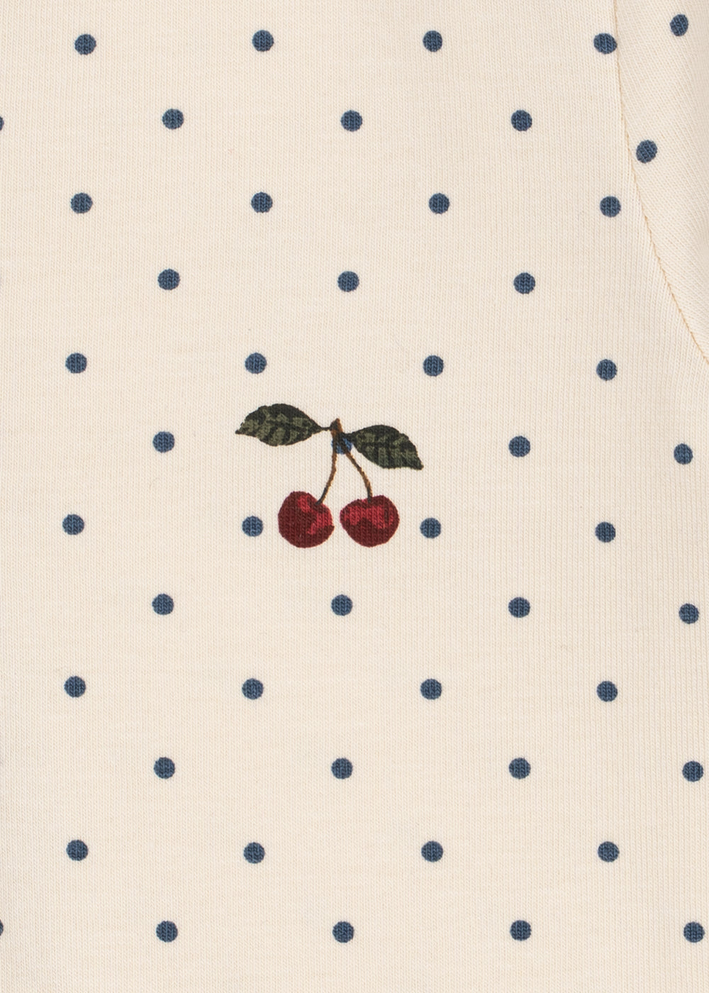 Konges Sløjd Basic Zip Onesie Gots - Blue Dot
