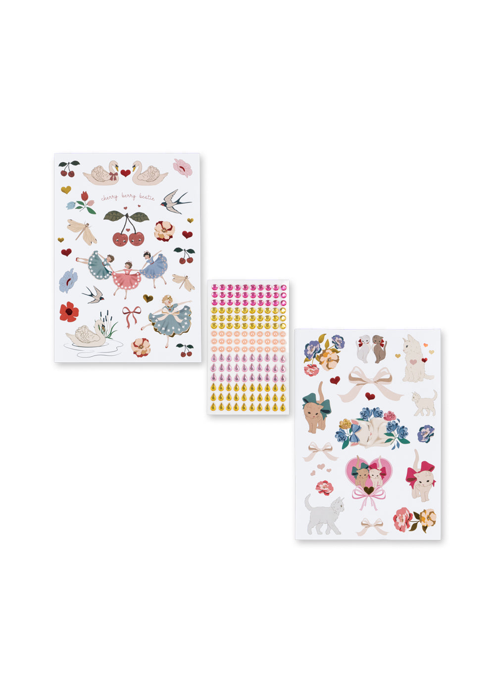 Konges Sløjd Creative Art Caddy - Glitter Rose