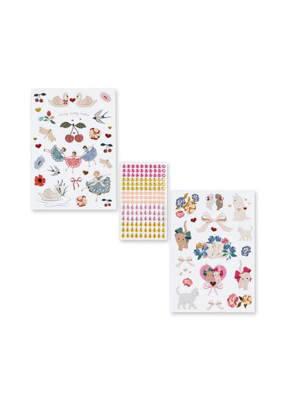 Konges Sløjd Creative Art Caddy - Glitter Rose