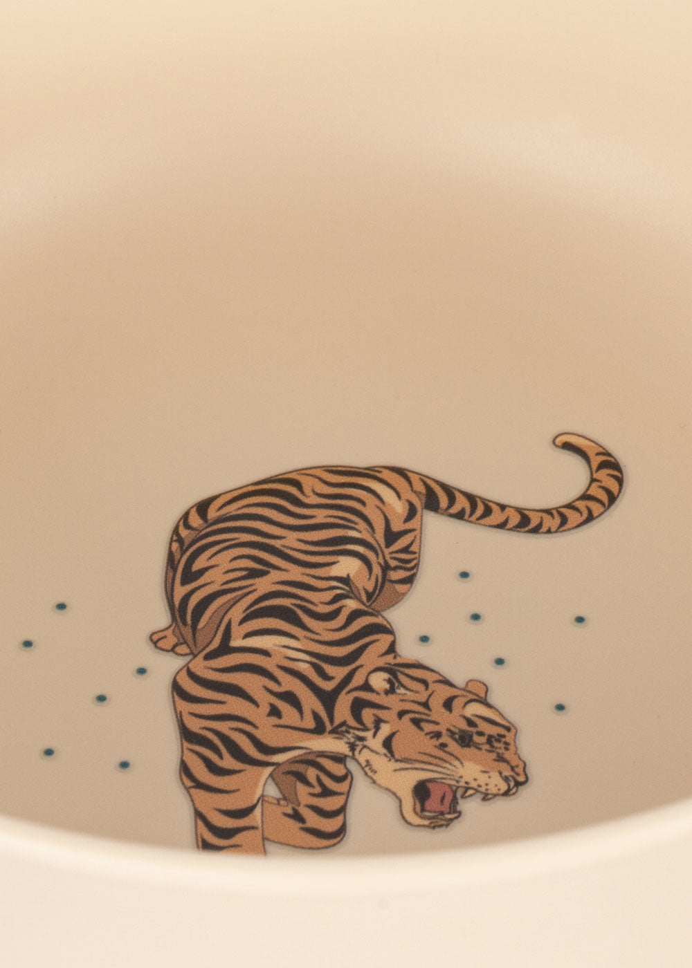 Konges Sløjd Dinner Set - Tiger Ruggito
